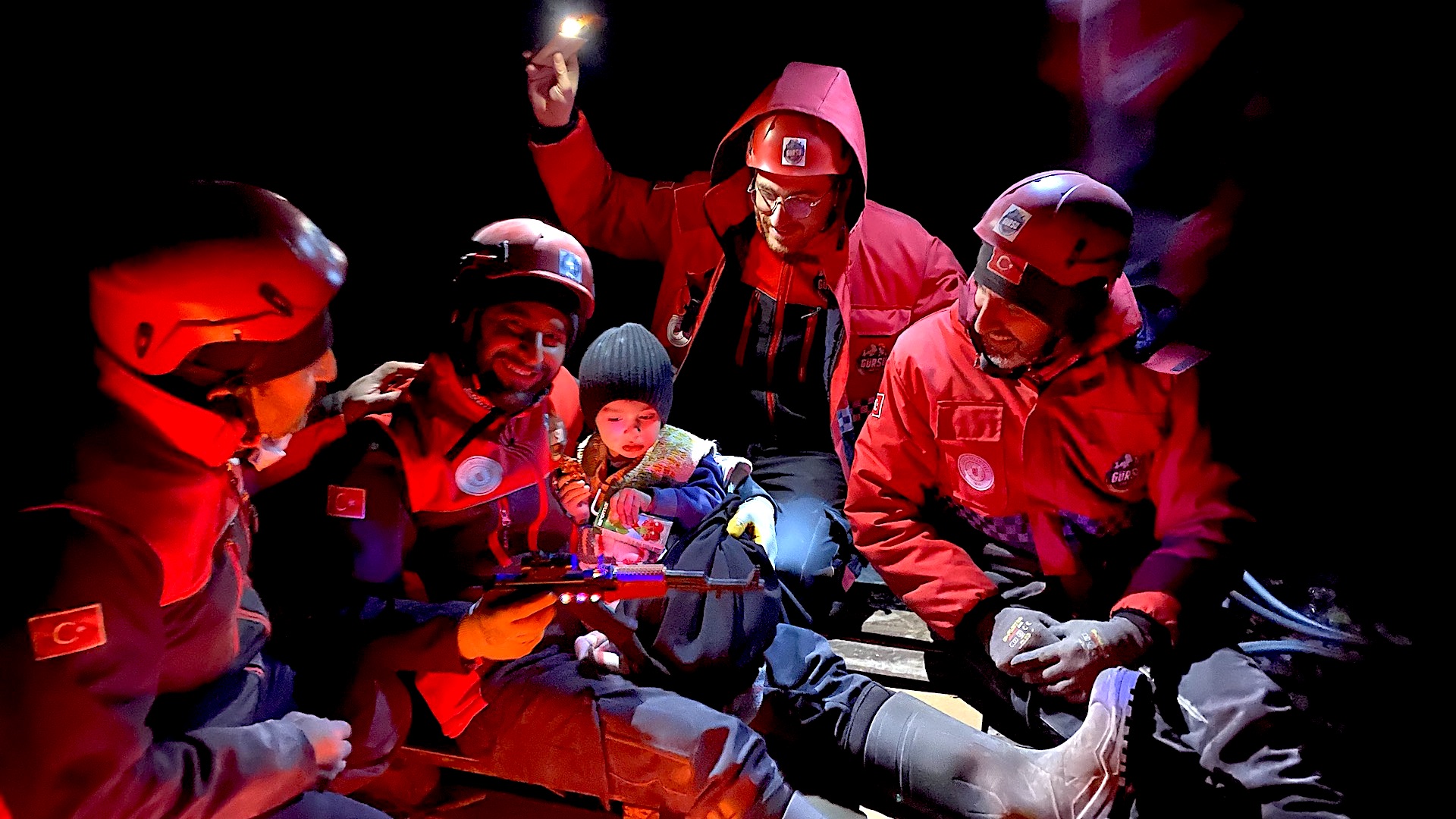 Maraş İlindeki Arama Kurtarma Çalışmaları